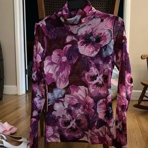 Floral long sleeve blouse